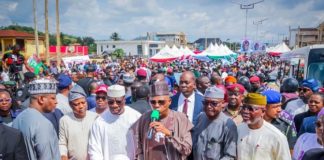 President Tinubu Commissions Ado-Ekiti Flyover, Says Oyebanji Deserves To Be Re-elected
