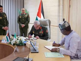 Nigeria, Jordan Sign MoU To Boost Defence Cooperation And Intelligence Sharing