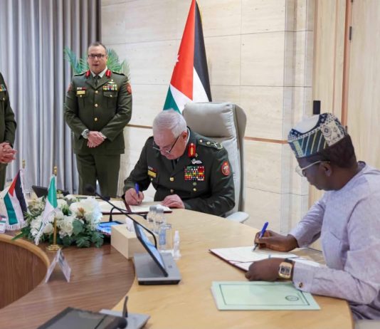 Nigeria, Jordan Sign MoU To Boost Defence Cooperation And Intelligence Sharing