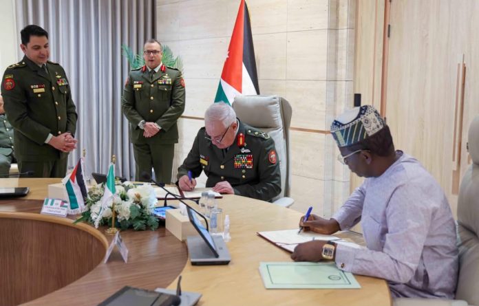 Nigeria, Jordan Sign MoU To Boost Defence Cooperation And Intelligence Sharing