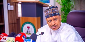 Hon. Minister of Information and National Orientation, Mohammed Idris