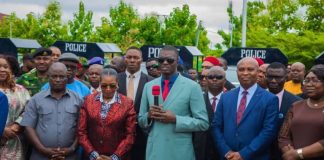 Gov. Nwifuru Reaffirms Govt. Commitment To Combat Insecurity, Unveils Security Gadgets