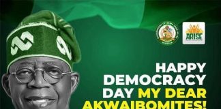 Governor Umo Eno Celebrates Democracy Day, Commends Nigerians For Sustaining Democratic Values