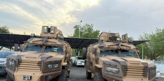Democracy Day: Zulum gives 2 MRAPs, other logistics to Army, celebrates with IDPs