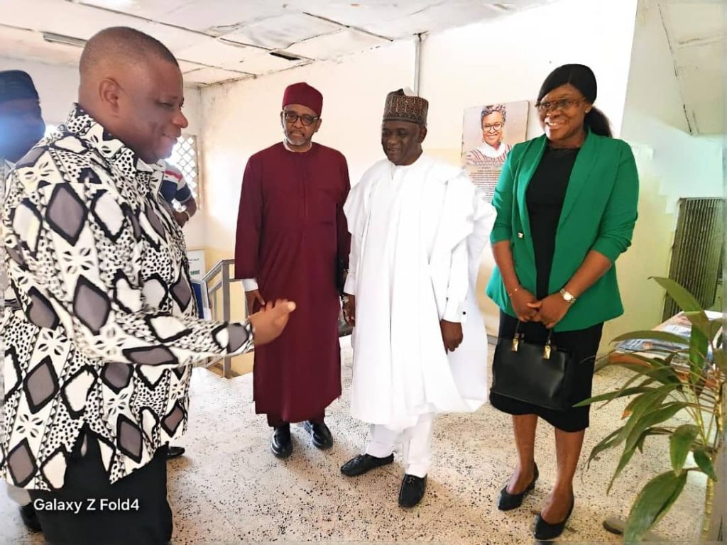 *Mr. Mohamed Sheik Karbo, Permanent Secretary, Ministry of Technical and Higher Education, Sierra Leone* , welcomed the Nigerian delegation upon arrival at the Ministry for a bilateral engagement visit.