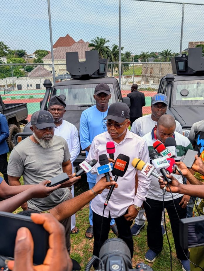 IMG-20260613-WA0178 Security: No Price Too High for Security, Says Ododo as Kogi Deploys Armoured Patrol Vans