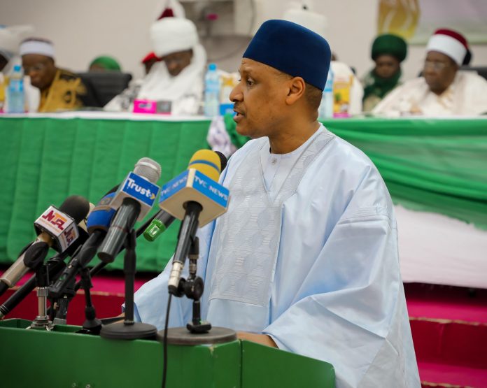 IMG-20260615-WA0119 Representing President Bola Ahmed Tinubu, the Honourable Minister of Information and National Orientation, Mohammed Idris, fnipr, addresses the 8th Executive Committee Meeting of the Northern Traditional Rulers' Council (NTRC) in Dutse, Jigawa State.