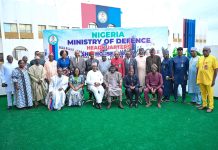 MINISTRY OF DEFENCE, Permanent Secretary, Oyo Alafin Society Delegation, Cantonment, Proposal,