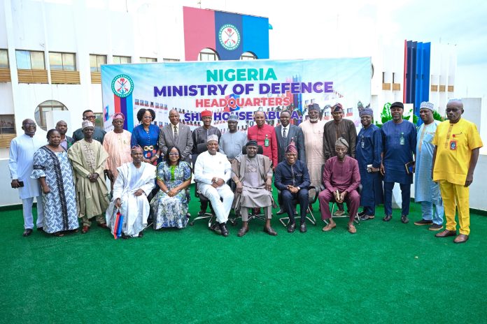 IMG-20260616-WA0101 MINISTRY OF DEFENCE, Permanent Secretary, Oyo Alafin Society Delegation, Cantonment, Proposal,