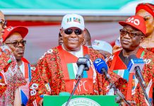 Ekiti 2026: VP Shettima Drums Support For Oyebanji’s Reelection At APC Mega Rally Ekiti 2026: VP Shettima Drums Support For Oyebanji's Reelection At APC Mega Rally