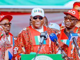 Ekiti 2026: VP Shettima Drums Support For Oyebanji's Reelection At APC Mega Rally