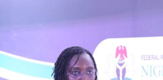 The Permanent Secretary, Federal Ministry of Health and Social Welfare Daju Kachollom S. mni, representing the Coordinating Minister of Health and Social Welfare Professor Muhammad Ali Pate at the official Commissioning of Abuja Premier Medical Warehouse