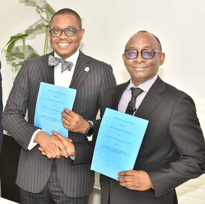 [6/17, 08:06] Zira AD FMINO PC: BUREAU OF PUBLIC PROCUREMENT (BPP) PRESS RELEASE BPP, NBA INAUGURATE JOINT COMMITTEE TO STRENGTHEN PROCUREMENT REFORMS The Bureau of Public Procurement (BPP) and the Nigerian Bar Association (NBA) have taken a major step towards embedding legal expertise into Nigeria’s public procurement system with the inauguration of a Joint Committee on Procurement Reforms. The Committee was formally inaugurated during the signing of a Memorandum of Understanding (MoU) between the two institutions at the BPP Headquarters in Abuja. The partnership is designed to deepen collaboration in four critical areas: public procurement administration, legal practice, capacity building, and policy reform. The overall objective is to enhance transparency, accountability, and value for money in the management of public funds through procurement. In his welcome address, the Director General/Chief Executive Officer of BPP, Dr. Adebowale A. Adedokun, FCIPS, stressed the central role of legal practitioners in safeguarding public expenditure and advancing procurement reforms. Dr. Adedokun observed that Nigeria currently has a shortage of lawyers with specialised knowledge in public procurement, which creates gaps in contract administration, dispute resolution, policy drafting, and the prosecution of procurement-related infractions. “Nigeria lack lawyers who are vast and experienced in procurement, hence we must grow lawyers who understand procurement,” the DG said. “By building this capacity within the legal profession and the judiciary, we will strengthen the integrity of the procurement process and improve service delivery to citizens.” He added that the collaboration will also produce procurement-savvy judicial officers and law students, creating a pipeline of professionals who can interpret and apply the Public Procurement Act effectively. Mazi Afam Osigwe, SAN, the NBA President, reaffirmed the Association’s commitment to promoting transparency, accountability, and professionalism in public procurement. He noted that weaknesses in procurement processes are a major cause of abandoned projects and waste of public resources. In a major announcement at the event, Osigwe, SAN disclosed that procurement law and practice will now be taught as a dedicated course at the NBA Institute of Legal Education. He said the move will ensure newly admitted lawyers are conversant with procurement principles before entering practice. A highlight of the ceremony was the inauguration of the BPP-NBA Joint Committee, tasked with driving the implementation of the MoU. The committee’s mandate includes developing training curricula and certification pathways for lawyers and judicial officers on procurement law and practice, advising on legal and policy reforms to strengthen the Public Procurement Act and its regulations, supporting BPP in the review of complex contracts and the prosecution of procurement infractions and organising joint sensitisation programmes for MDAs, private sector actors, and civil society on procurement compliance. This partnership comes at a time when BPP is intensifying its oversight of procurement across MDAs, including the ongoing Second Batch Procurement Audit. By equipping the legal community with procurement expertise, the collaboration aims to reduce litigation risks, improve contract enforcement, and ultimately ensure that public funds deliver maximum value to Nigerians. e-Signed: Zira Zakka Nagga Head of Press and Public Relations (BPP) June 17th, 2026 [6/17, 08:07] Zira AD FMINO PC: Right: Director-General, Bureau of Public Procurement (BPP) Dr. Adebowale A. Adedokun, FCIPS and the President, Nigerian Bar Association (NBA), Mazi Afam Osigwe, SAN, displaying copies of signed MoU during his visit to BPP in Abuja
