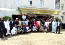 Adhere to Public Service Rules and make a name for yourself – DG MCO to inducted staff Group Photograph: Director-General, Nigeria Mining Cadastre Office (NMCO), Engr. Obadiah Simon Nkom, alongside Management Staff and newly employed staff (inductees) during a group photograph after the first session of the ongoing induction programme for newly recruited NMCO staff, held on Tuesday, 16th June 2026 at the Immaculate Platinum Luxury Resort Hotel, Lobito Crescent, Wuse II, Abuja.