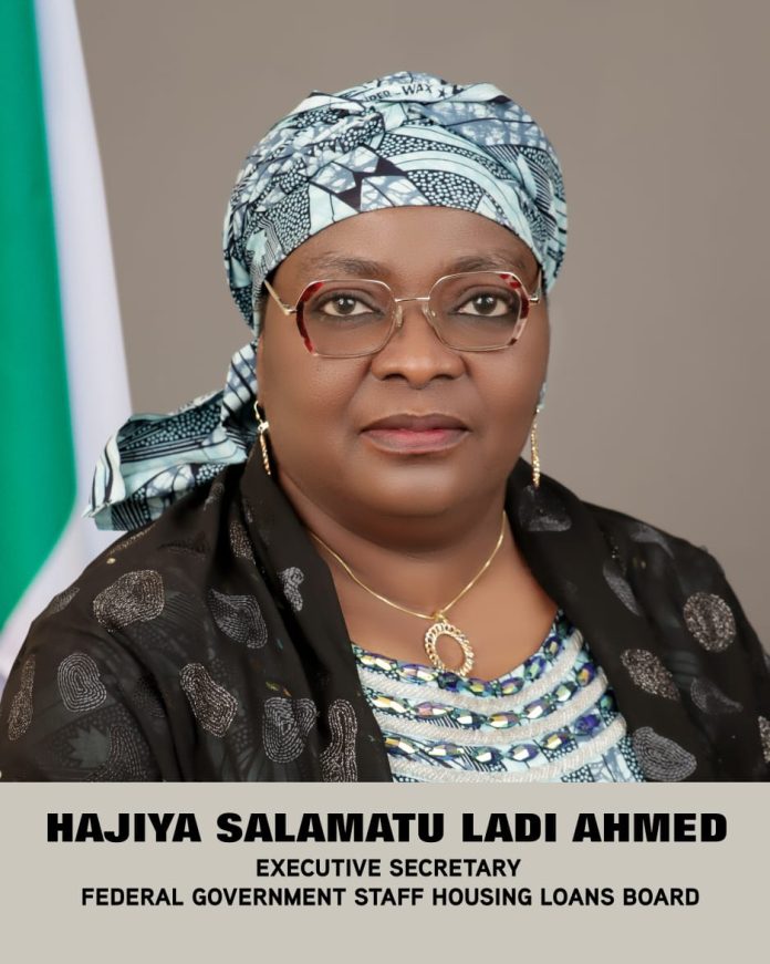 IMG-20260618-WA0061 Executive Secretary, Federal Government Staff Housing Loans Board (FGSHLB), Hajia Salamatu Ladi Ahmed