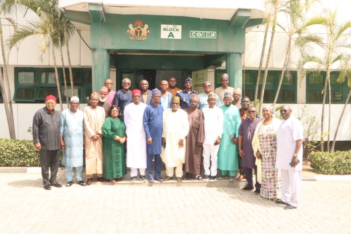 IMG-20260618-WA0150 Members of the Council for the Regulation of Engineering in Nigeria (COREN) pose for a group photograph following the 189th Ordinary Council Meeting at COREN Headquarters, Abuja.