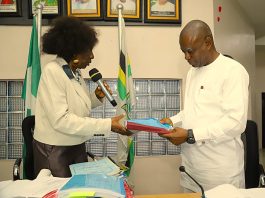 FUTO Vice-Chancellor, Prof. Nnenna Oti Hands Over Leadership as Prof. I.N.S. Dozie Assumes Office
