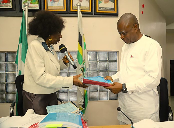 FUTO Vice-Chancellor, Prof. Nnenna Oti Hands Over Leadership as Prof. I.N.S. Dozie Assumes Office