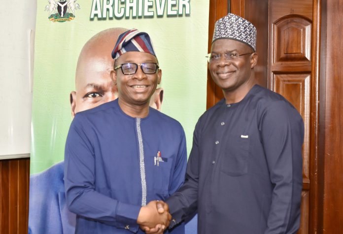 IMG-20260619-WA0026 Left: Director-General, BPP, Dr. Adebowale A. Adedokun, FCIPS, and the Permanent Secretary, Common Service Office, OHCSF, Dr. Danjuma Usman Kalba during the Inaugural Meeting in Abuja