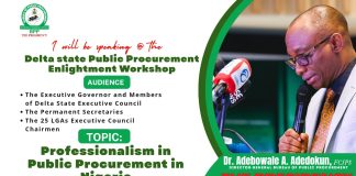 BPP Speaks On Professionalism In Public Procurement