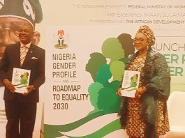 FG Launches Nigeria Gender Profile And Roadmap To Equality 2030