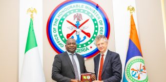 Nigeria, United Kingdom Strengthen Defence Cooperation As Minister Of Defence Hosts UK NSA