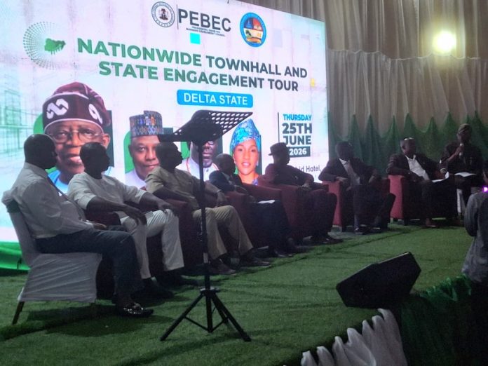 PEBEC Holds Town Hall Stakeholders' Engagement in Delta State, Commends Public-Private Sector Collaboration
