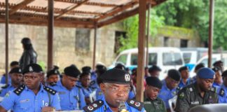 CP Yemi Oyeniyi psc acipm mnips, Addressing Stakeholders During The Visit