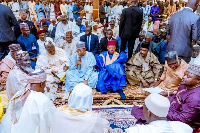 VP Shetima At Gov Mutfwang's Daughter's Wedding and wedding fatiha of Amina Abubakar Abdullahi, in Kaduna
