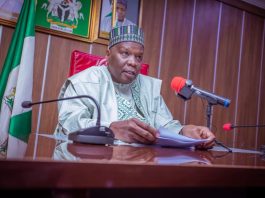 Gombe State Governor and Chairman of the Northern States Governors' Forum, Muhammadu Inuwa Yahaya, CON