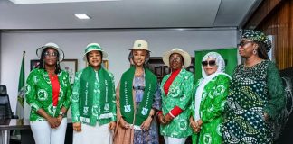 The Honourable Minister of Art, Culture, Tourism and Creative Economy, Barr. Hannatu Musa Musawa, received the Ladies Golf Association of Nigeria (LGAN) ahead of the All Africa Challenge Trophy 2026, led by its President, Dr. Lami Onayi Ahmed on 2 July 2026