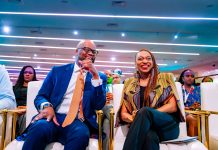 Honourable Minister Federal Ministry of Industry, Trade and Investment Dr Jumoke Oduwole and the AFCFTA Secretary -General , H.E Wamkele Mene during the Digital Trade Forum held recently in Lagos.