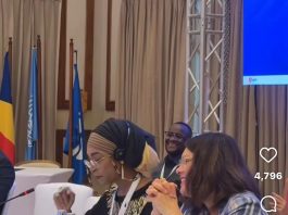 The Honourable Minister of Art, Culture,Tourism and Creative Economy (FMACTCE) Barr. Hannatu Masa Musawa and Ms. Elcia Grandcourt Director, UN Tourism Regional Department for Africa, at the 69th meeting of the UN Tourism Regional Commission for Africa recently held in Victoria, Mehe Republic of Seychelles.