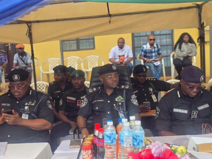 The CP's Visit To Ogwashi-Uku Area Command