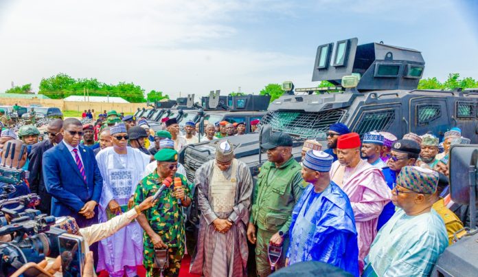 Defence Minister Commissions Armoured Fleet In Sokoto, Charges Troops To Crush Insecurity