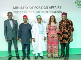 Honourable Minister of State for Foreign Affairs Seeks Partnership With Retired Ambassadors To Strengthen Nigeria's Foreign Service