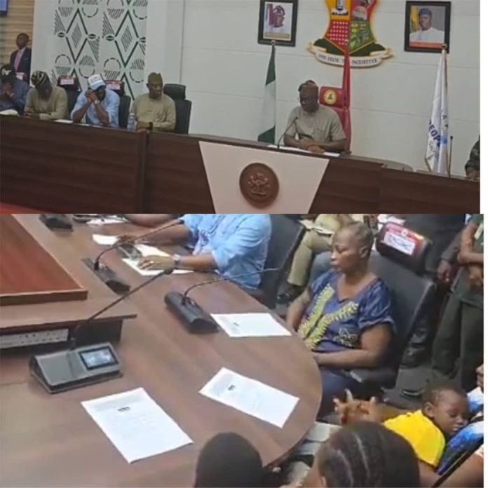 IMG-20260713-WA0113 Nigerian Military Hands Over the Rescued Oriire Pupils, Teachers to Oyo Government, Makinde to Address the State