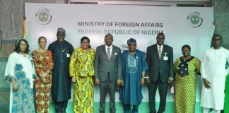 Minister of State for Foreign Affairs, Receives Special Envoy Of President Tshisekedi Of The Democratic Republic Of Congo
