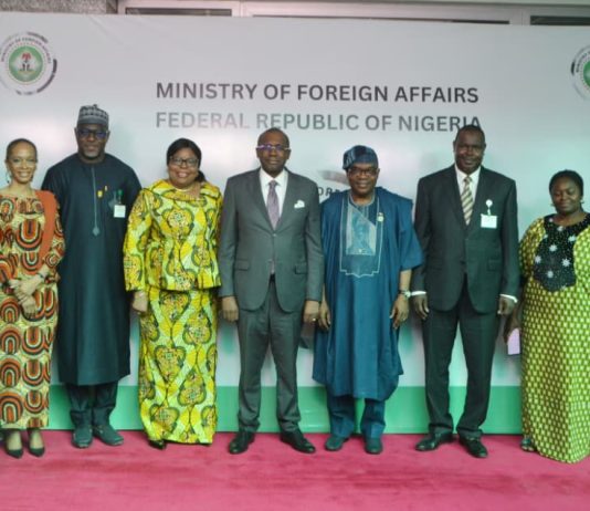Minister of State for Foreign Affairs, Receives Special Envoy Of President Tshisekedi Of The Democratic Republic Of Congo