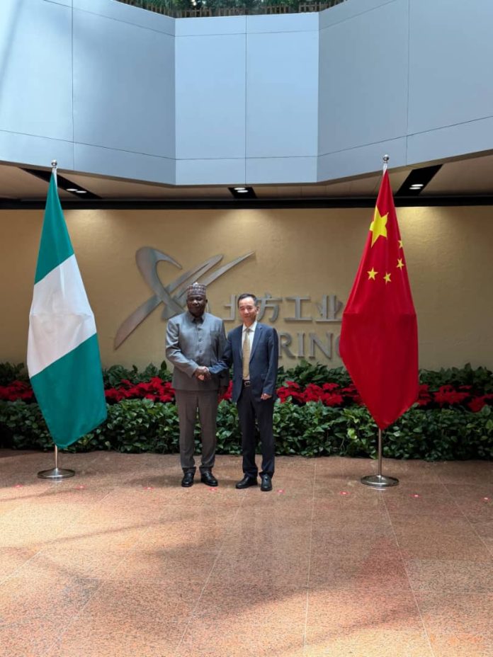 Nigeria-China Defence Partnership: Minister Of Defence In Beijing To Drive Tech Transfer And Boost DICON’s Local Manufacturing
