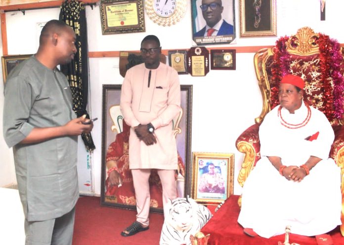 UBTH CMD Visits Udo Palace Ahead of Three-Day Free Medical Outreach