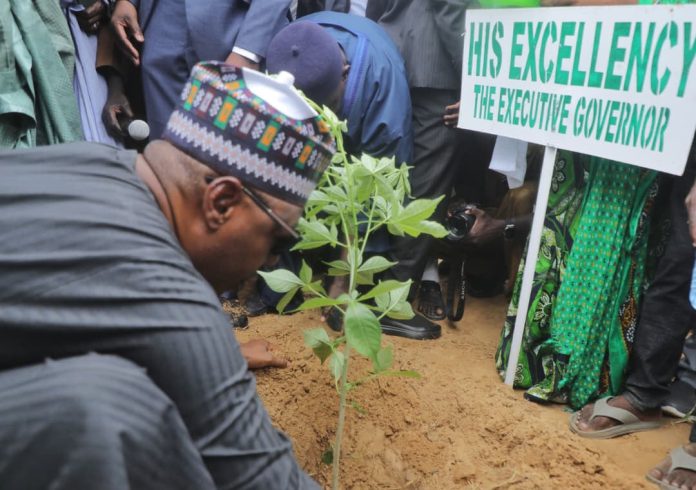 Zulum Rolls Out Free Gas Cylinders for 23,700 Teachers, Environmental Vanguards, as Minister Launches Four Million Seedlings Tree Planting Campaign