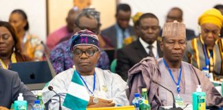 Minister of State for Foreign Affairs Ambassador Sola Enikanolaiye Attends 96Th Ordinary Session Of The ECOWAS Council Of Ministers In Freetown, Sierra Leone