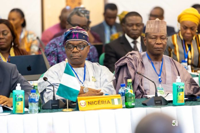 IMG-20260717-WA0052(1) Minister of State for Foreign Affairs Ambassador Sola Enikanolaiye Attends 96Th Ordinary Session Of The ECOWAS Council Of Ministers In Freetown, Sierra Leone