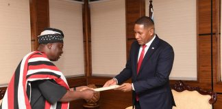 Presentation Of Letters Of Credence By The High Commissioner Of Nigeria To The President Of Botswana, On Thursday 16Th July 2026