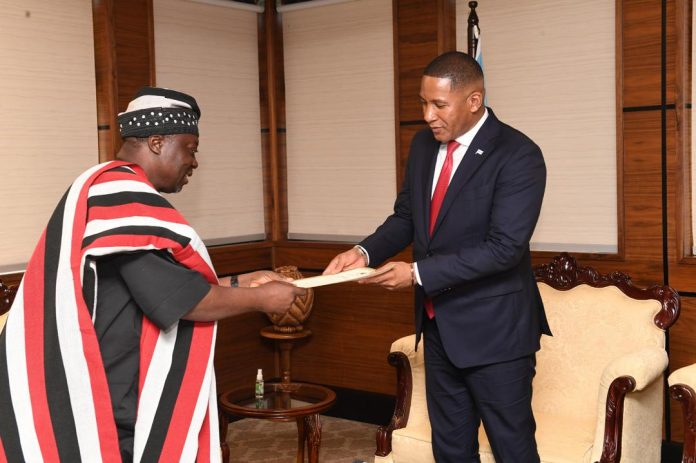 IMG-20260717-WA0053 Presentation Of Letters Of Credence By The High Commissioner Of Nigeria To The President Of Botswana, On Thursday 16Th July 2026