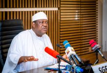 President Tinubu’s Digital Identity Reforms Set Nigeria On PathTo Digital Economic Transformation – SGF Secretary to the Government of the Federation, Sen. George Akume, CON, addressing the delegation from National Identity Management Commission (NIMC) during their courtesy visit to his office on Friday, 17th July, 2026 in Abuja.