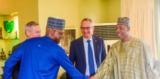 Zulum Meets UN, British, EU, U.S. and Swiss Diplomats