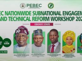 Ebonyi State Governor, His Excellency, Francis Ogbonna Nwifuru Reiterates Commitment To Providing An Investor-friendly Environment For Businesses To Thrive As The State Hosts The Second Phase Of PEBEC Townhall And State Engagement Tour, 2026