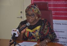 SERVICOM Office Charges MDAs On Citizen-centred Service Delivery At Second Quarter Charter Performance Reporting Meeting The Acting National Coordinator/ Chief Executive Officer SERVICOM Office, Mrs. Helen Lawal presenting her Opening Remark and Declaring Open the 2nd Quarter Charter Performance Reporting Breakfast Meeting with MDAs Held at SERVICOM Head Office, Federal Secretariat Complex, Phase III Abuja on 20th July, 2026.